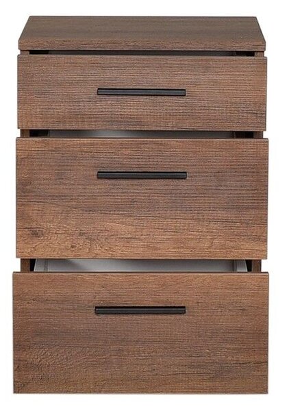 Hanah Home Oslo éjjeliszekrény, diófa színű, Kmd-530-Oo-1