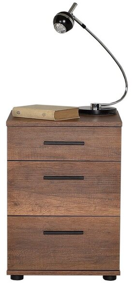 Hanah Home Oslo éjjeliszekrény, diófa színű, Kmd-530-Oo-1