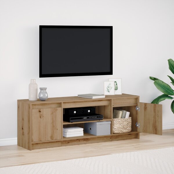 TV egységek 139,5 x 34 x 50 cm Barna Szerelt fa
