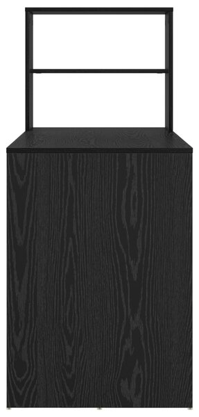 Tárolós Fekete tölgy 113x54x120 cm Szerelt fa