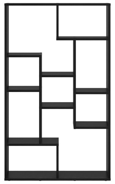 Könyvespolc Fekete tölgy 72 x 20 x 102,5 cm Faanyag