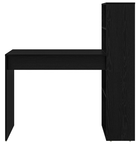 Tárolós Fekete tölgy 113x54x120 cm Szerelt fa