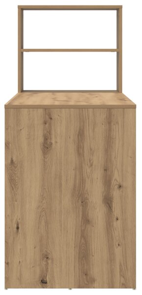 Tárolós íróasztal Művészi tölgy 113x54x120 cm Mérnöki fa