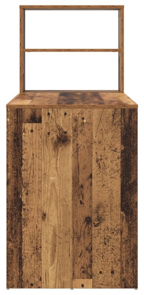 Tárolós Régi Fa 113x54x120 cm Szerelt Fa