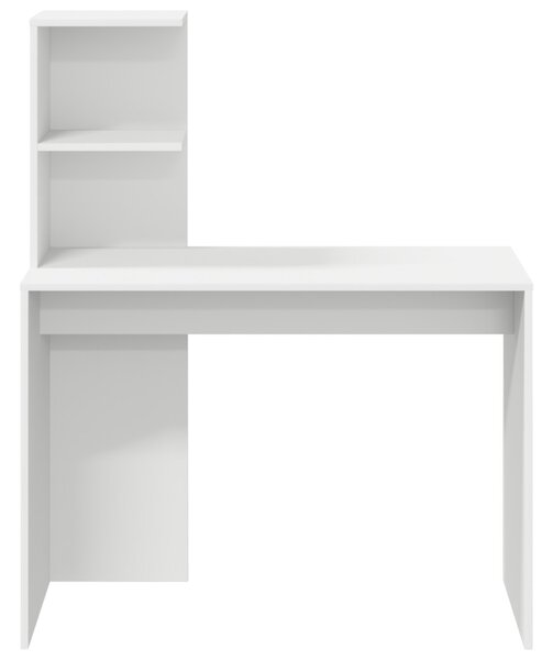 Fehér Íróasztal Fehér MDF Kompakt Dekoratív Betétek Íróasztal
