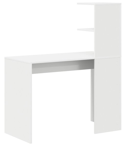 Fehér Íróasztal Fehér MDF Kompakt Dekoratív Betétek Íróasztal