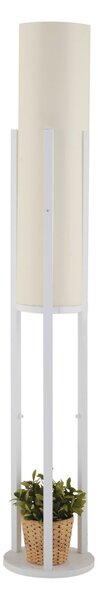 Opviq Floor Lamp White Circle Dor - White