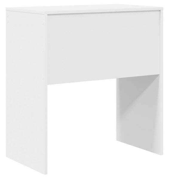 Íróasztal Fehér Szerelt fa 70 x 40 x 76 cm Egyszerű Íróasztal