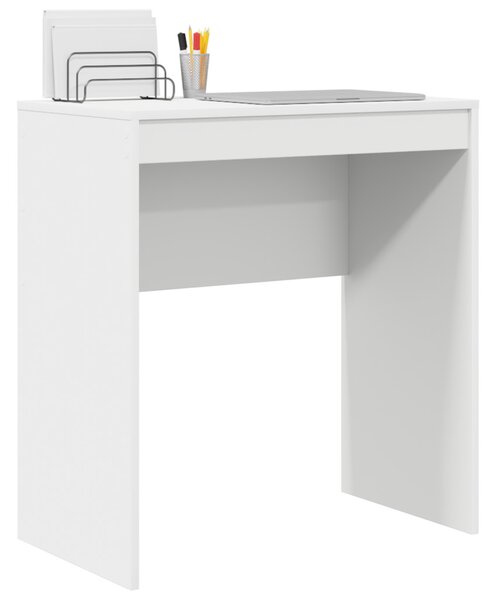 Íróasztal Fehér Szerelt fa 70 x 40 x 76 cm Egyszerű Íróasztal