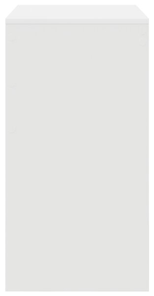Íróasztal Fehér Szerelt fa 70 x 40 x 76 cm Egyszerű Íróasztal