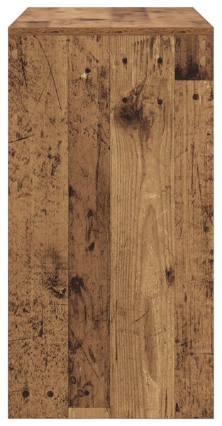 Rusztikus Íróasztal Régi Fa Felület Fa 80 x 40 x 76 cm
