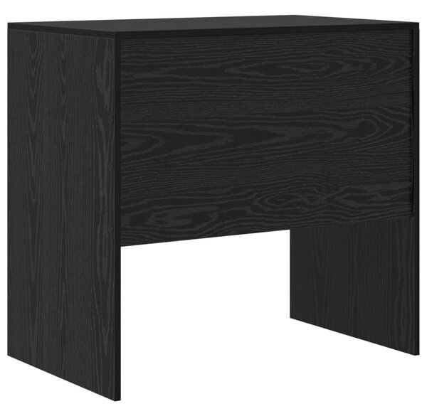Íróasztal Fekete Tölgy 80x50x76 cm Mérnöki fa