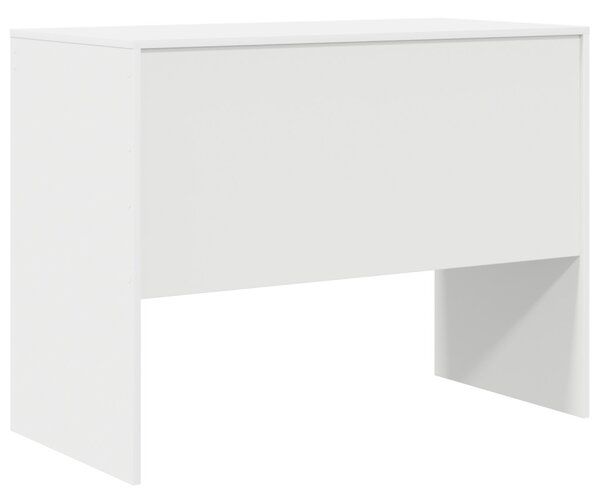 Íróasztal Fehér Forgácslap 100 x 50 x 76 cm Tárolás Íróasztal