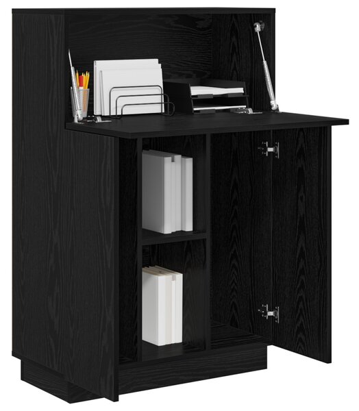 Asztal Fekete tölgy 71.5 x 31.5 x 106.5 cm Szerelt Fa