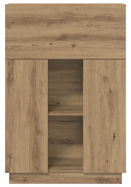 Asztal Artisan tölgy Szerelt Fa 71.5 x 31.5 x 106.5 cm