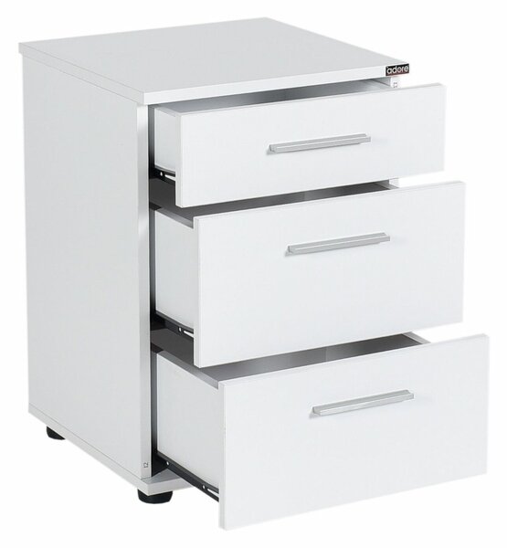Hanah Home éjjeliszekrény fehér Kmd-530-Bb-1