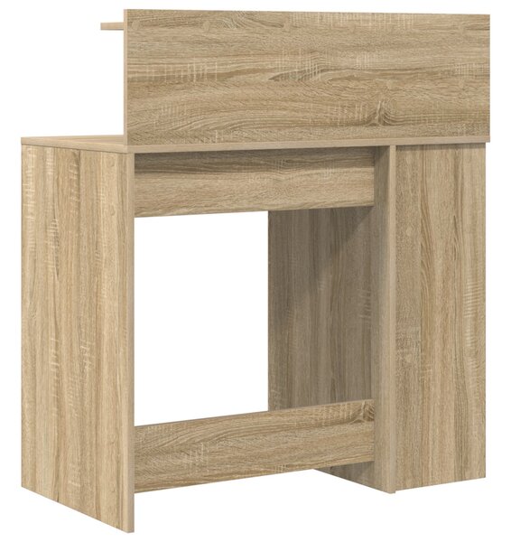 Tárolós íróasztal Sonoma tölgy 90x48x101.5 cm Mérnökfa