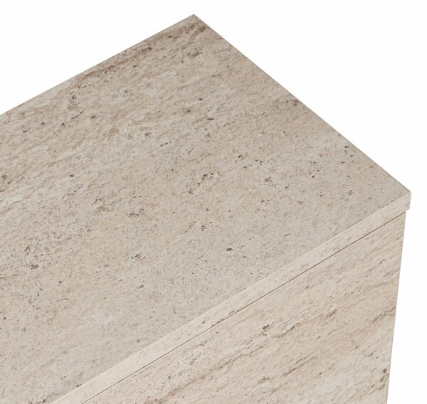 Hanah Home TV állvány Travertine Ligne 160 - Travertin