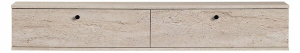 Hanah Home TV állvány Travertine Ligne 160 - Travertin