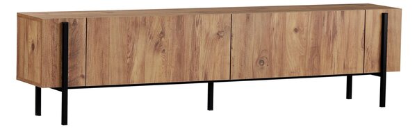 Hanah Home TV állvány Atlantic Pine Black Nexus - Atlantic Pine, Fekete