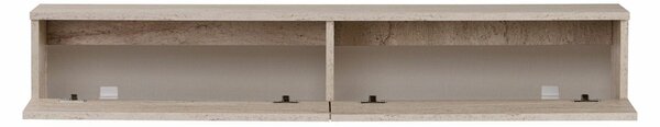 Hanah Home TV állvány Travertine Ligne 160 - Travertin