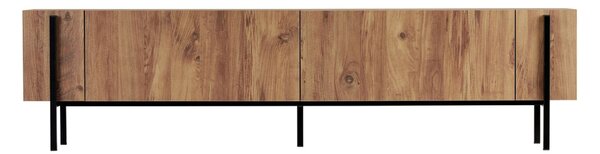 Hanah Home TV állvány Atlantic Pine Black Nexus - Atlantic Pine, Fekete