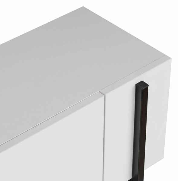 Hanah Home TV állvány White Black Nexus - Fehér, Fekete