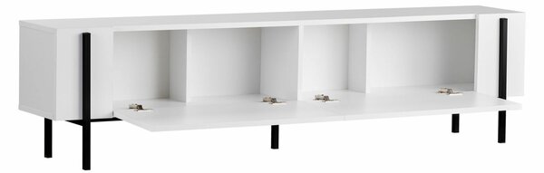 Hanah Home TV állvány White Black Nexus - Fehér, Fekete