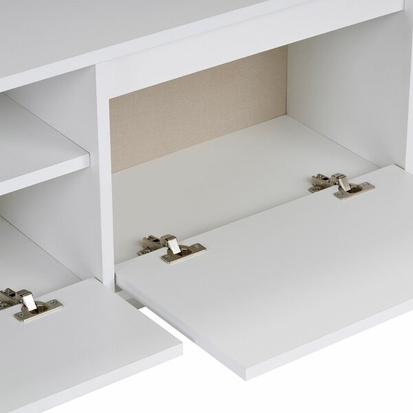Hanah Home TV állvány Natural White Sentinel - Természetes fehér
