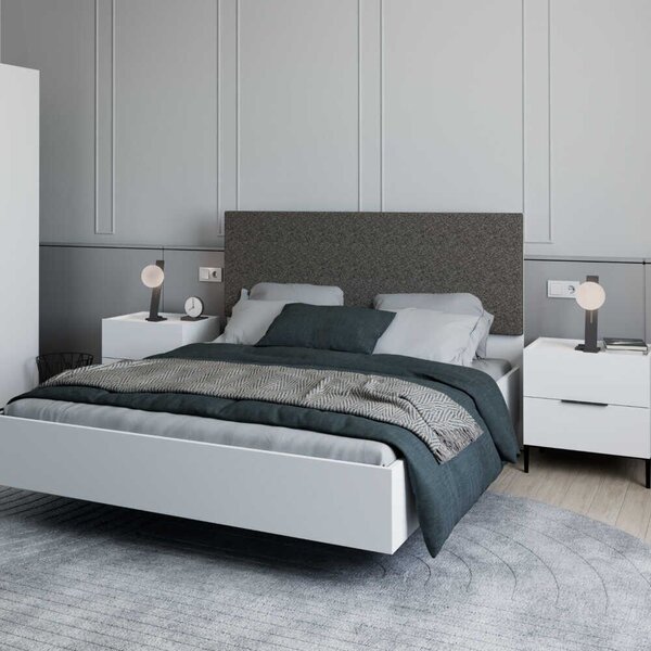 Hanah Home éjjeliszekrény, fehér, Kmd-1720-Dd-1