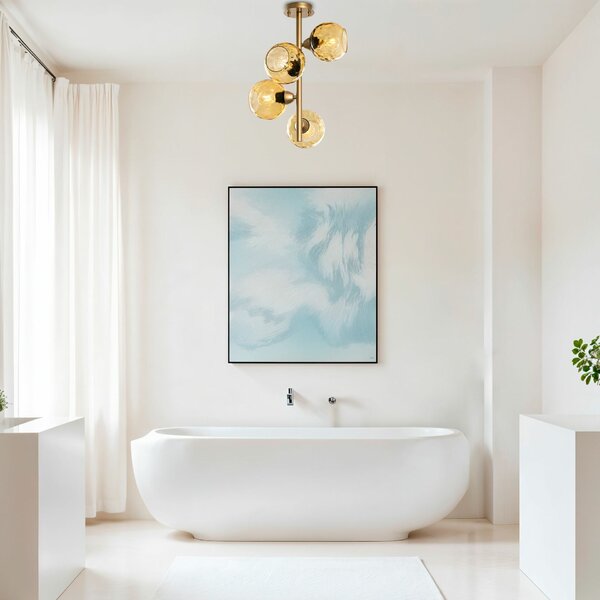 Opviq Csillár Sárga Arany Benek - 15 - 14504