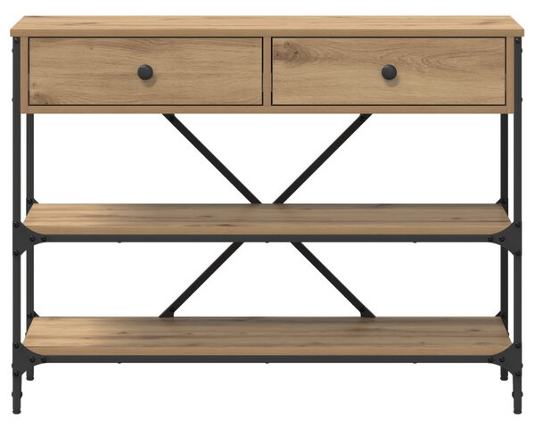Konzolasztal Barna 100 x 34,5 x 75 cm faszínű