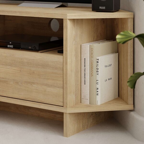 Hanah Home TV Stand Sapphire Oak Viva - Sapphire Oak