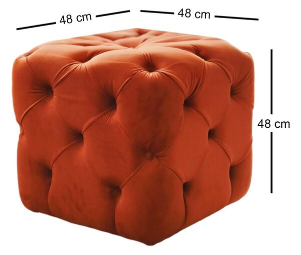 Atelier Del Sofa Puff Cinnamon Kup Chester - Fahéj