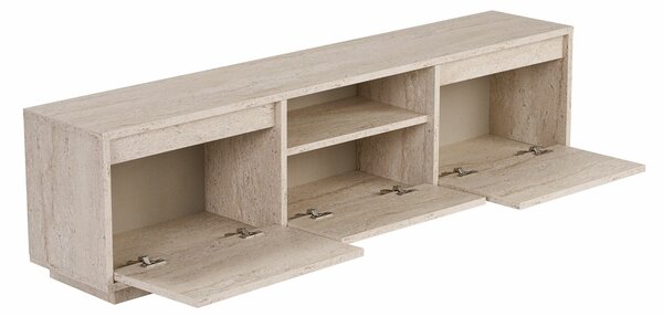Hanah Home TV állvány Travertine Sentinel - Travertin