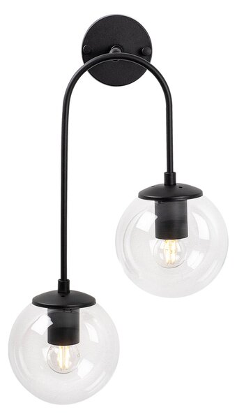 Opviq Fali lámpa Fekete Jewel - 10570