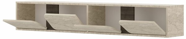 Hanah Home TV Stand Travertine Walnut Helen - Travertine, Walnut