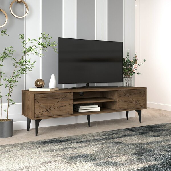 Hanah Home Brendon TV állvány dió színben