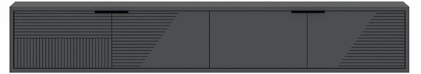 Hanah Home TV Stand Anthracite Parla - Anthracite