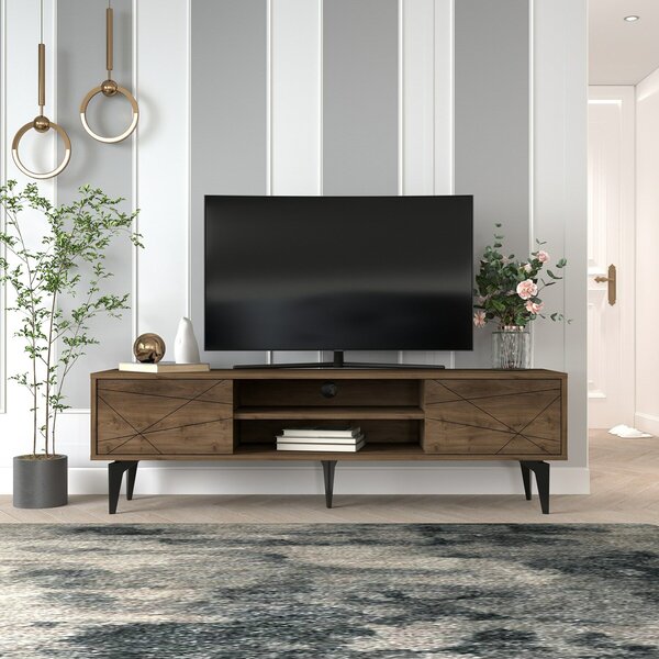 Hanah Home Brendon TV állvány dió színben