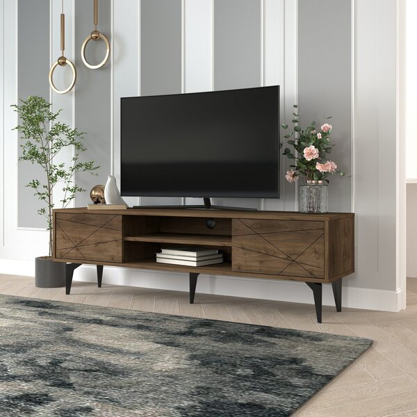 Hanah Home Brendon TV állvány dió színben