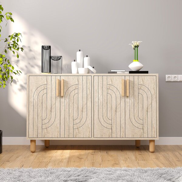 Hanah Home Console Travertine Rodney - Traverten