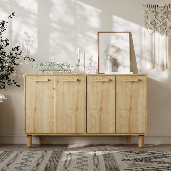 Hanah Home Console Sapphire Oak Venedik - Sapphire Oak