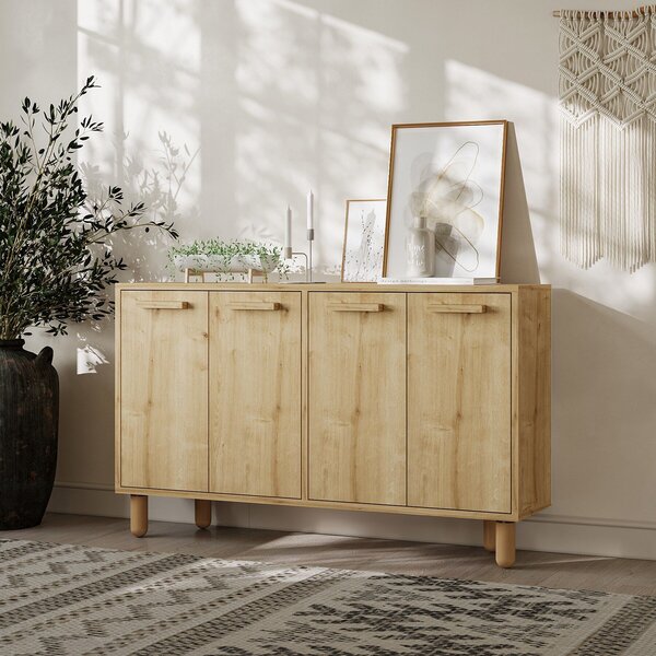 Hanah Home Console Sapphire Oak Venedik - Sapphire Oak