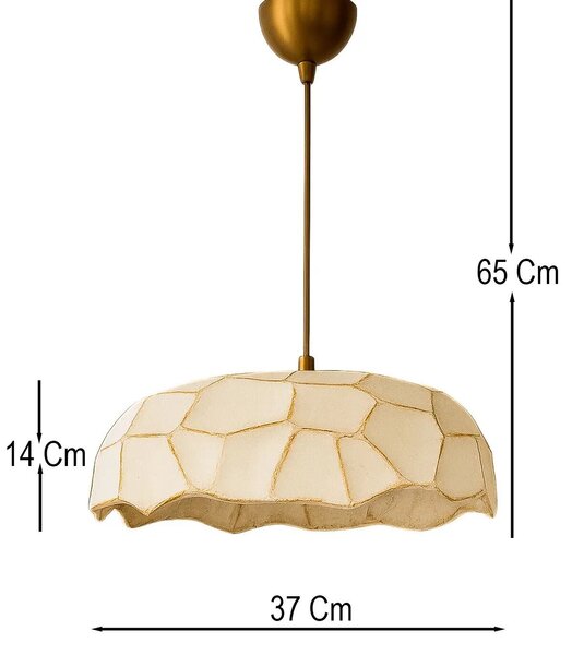 Opviq CreamGold Csillár BK197