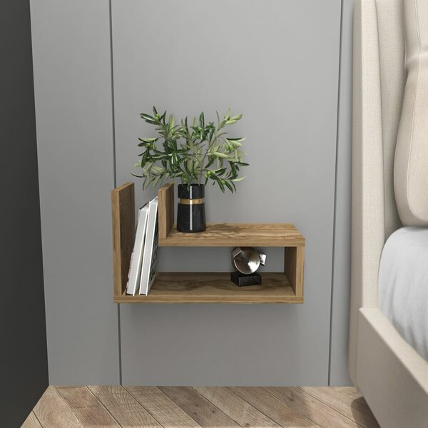 Hanah Home Nightstand Oud Oak Lara - Oud Oak