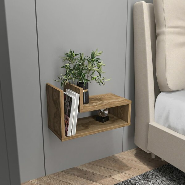 Hanah Home Nightstand Oud Oak Lara - Oud Oak