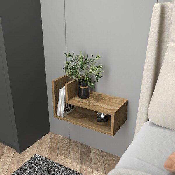 Hanah Home Nightstand Oud Oak Lara - Oud Oak