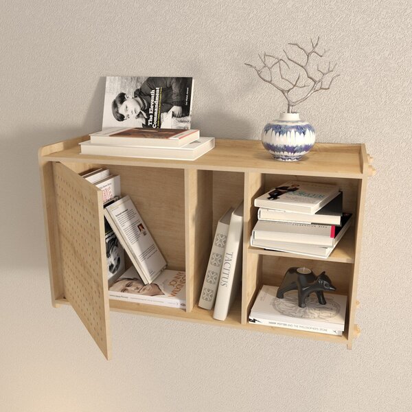 Hanah Home Fali polc Oak Fore - Tölgy