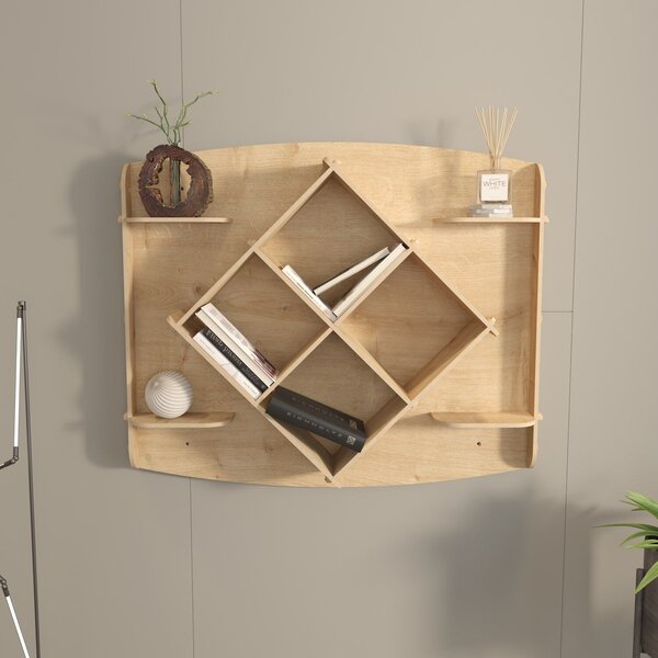Hanah Home Wall Shelf Oak Ato - Oak